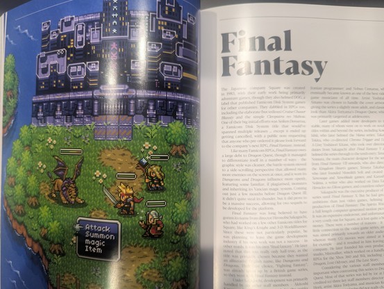 Final fantasy layout 