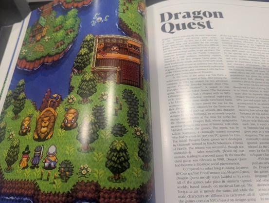 Dragon quest layout 