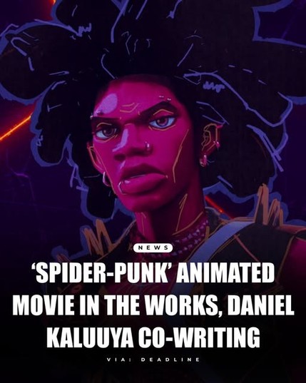 Spider punk animated movie in the works