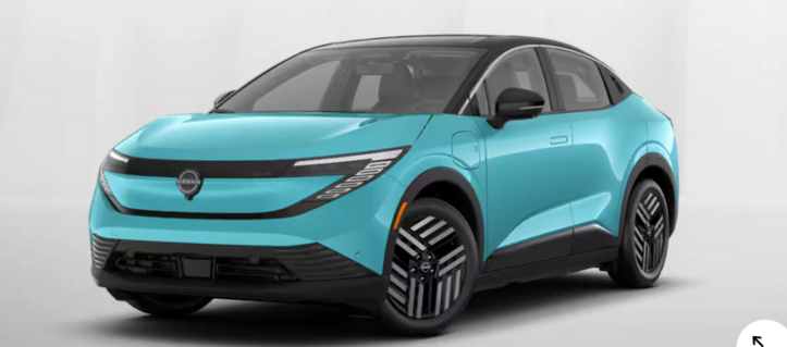 blue 2026 nissan leaf