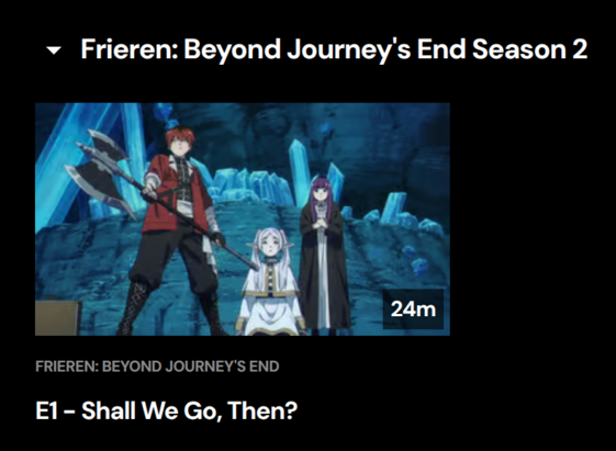 frieren season 2 ep 1