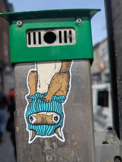 Squirrel sticker